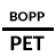 BOPP/PET ploché zatavovací fólie