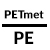 PETmet/PE bariérové zatavovací fólie