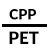 CPP/PET Zatavovací fólie