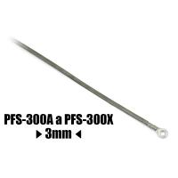 Náhradní odporový tavný drát k pákové svářečce PFS-300A a PFS-300X šířka 3 mm délka 345mm