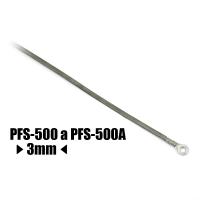 Náhradní tavící drát ke svářečce plastových fólií PFS-500 a PFS-500A, šířka 3 mm délka 544mm