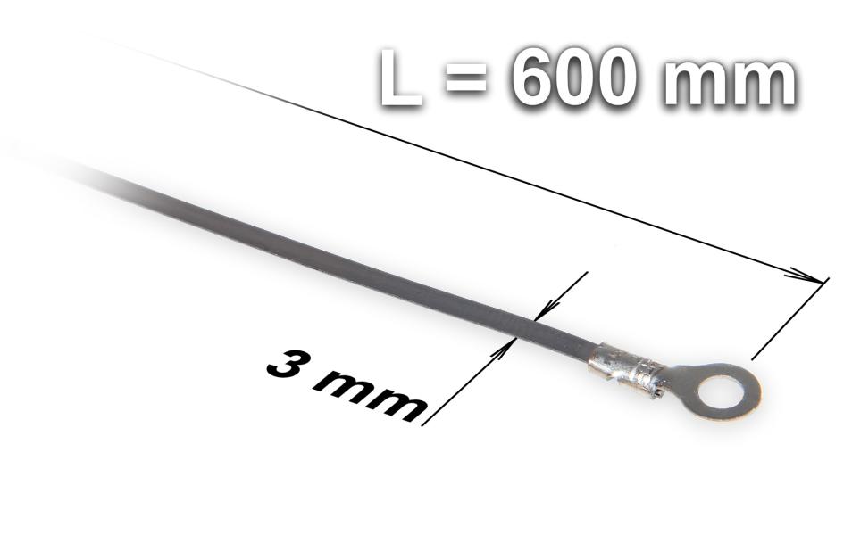 Náhradní tavící drát ke svářečce plastových fólií a sáčků typu FRN-600, šířka 3 mm