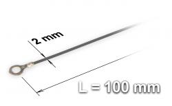 Náhradní odporový tavný drát ke svářečce KS-100 šířka 2 mm