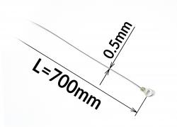 Řezací odporový drát ke svářečce FRN-700 a PFS-700A šířka 0.5mm