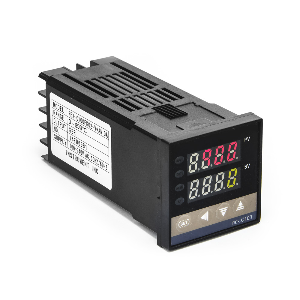 Průmyslový PID termostat REX-C100FK02 0 - 999°C