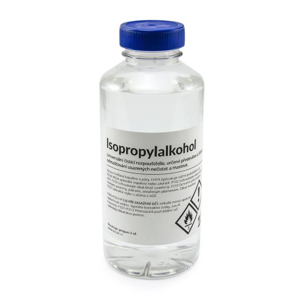 Isopropylalkohol - isopropanol IPA univerzální odmašťovač a rozpouštědlo 1L