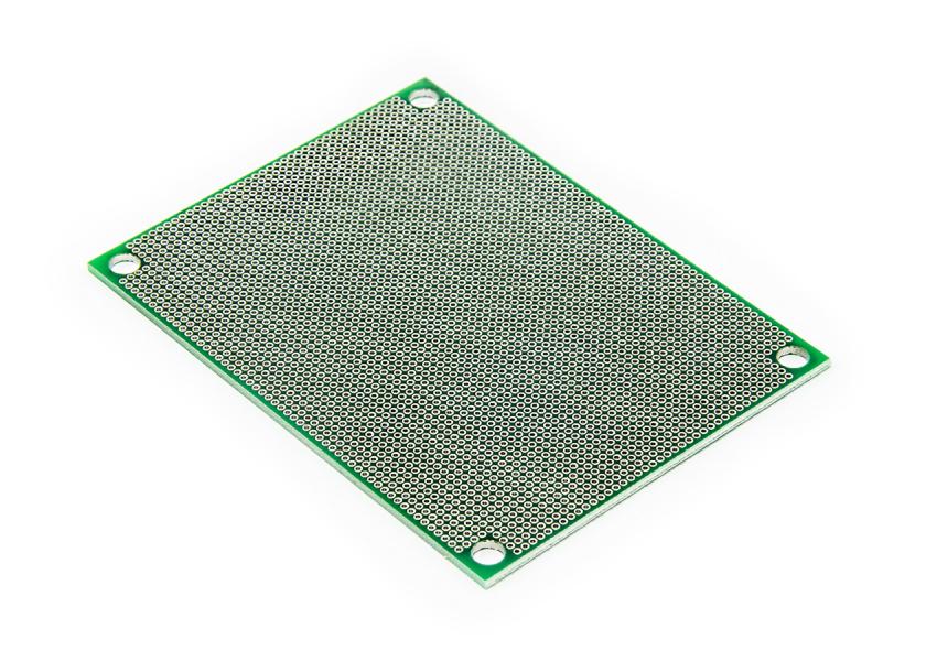 Univerzální vývojové PCB oboustranné s prokovy, 2788 děr, 8x6cm