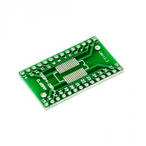 PCB redukce z SOP4-28 1.27mm, SSOP4-28 0.65mm na DIP 2.54mm