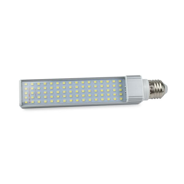 LED žárovka E27, 80xLED, hliníkový chladič, 6000K, 1200lm, 9W