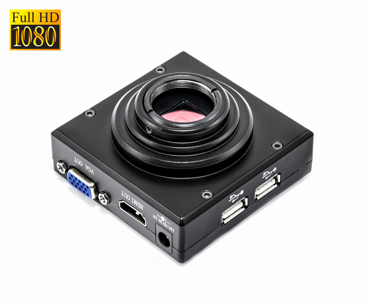 Full HD 1080p CS kamera pro mikroskopy s vlastním SMART OS, VGA, HDMI