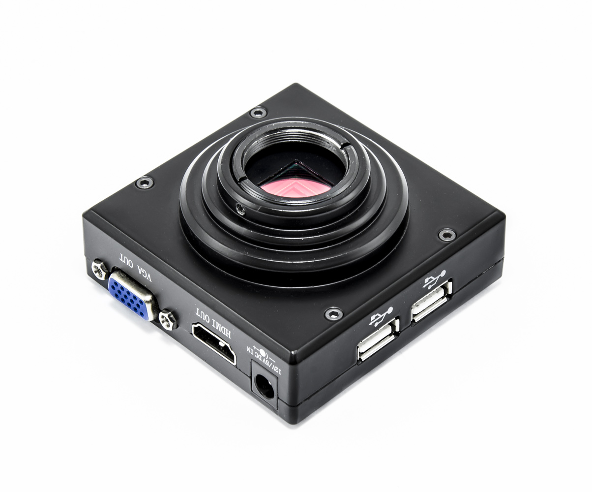 Full HD 1080p CS kamera pro mikroskopy s vlastním SMART OS, VGA, HDMI