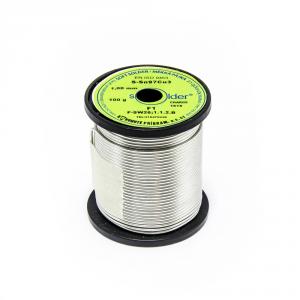 Trubičkový cín Solder S-Sn97Cu3 F1 1mm 100g