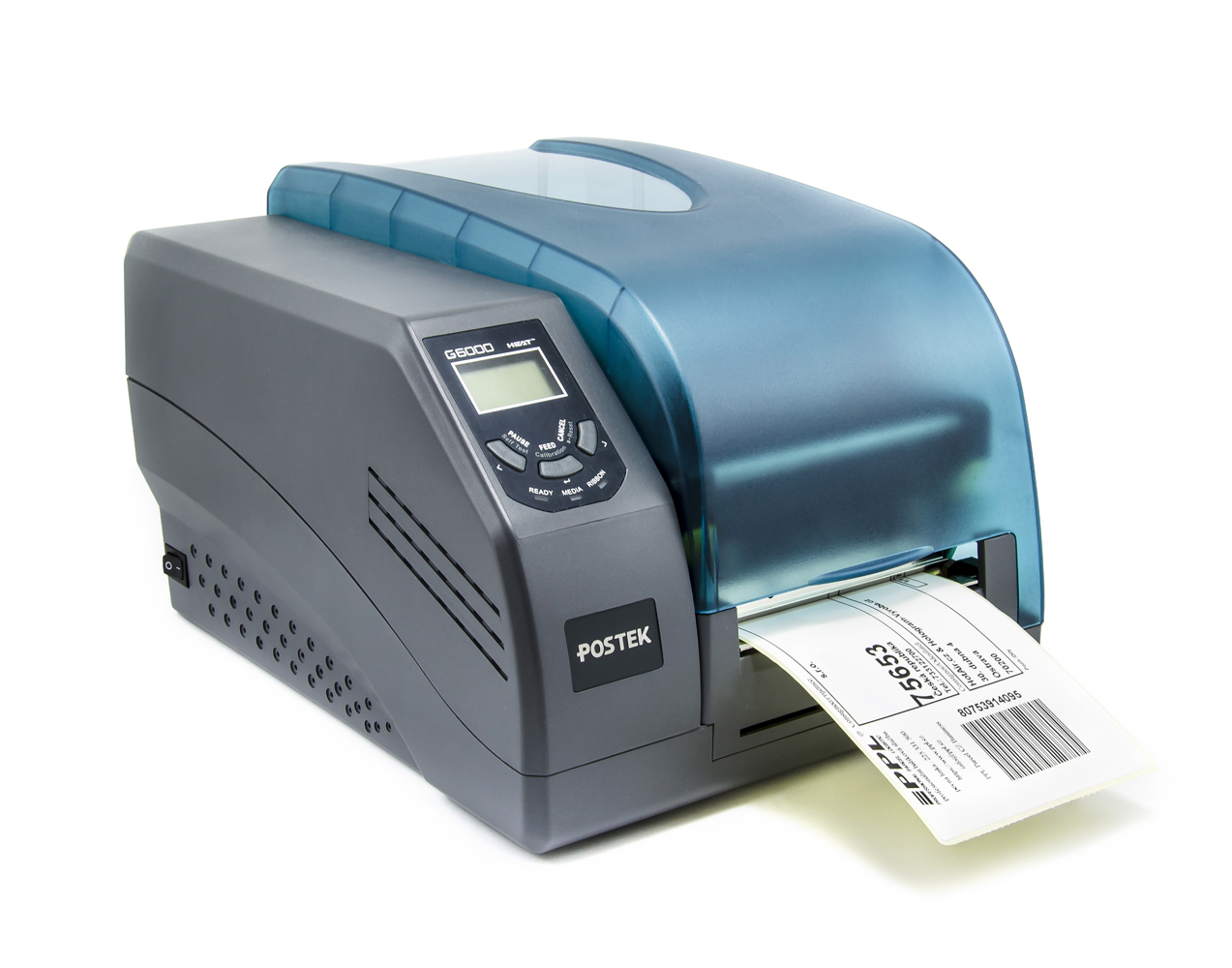 Termotransferová tiskárna Postek G6000 s vysokým rozlišením 600DPI
