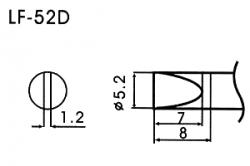 Hrot pro bezolovnaté pájky LF-52D