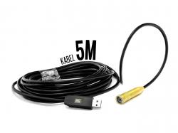 Inspekční vodotěsná kamera USB provedení 5m