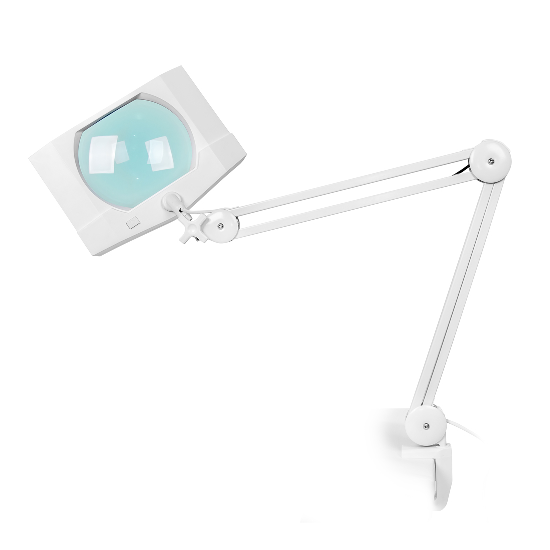 Servisní LED lampa Mega s regulací a velkoplošnou lupou 8D
