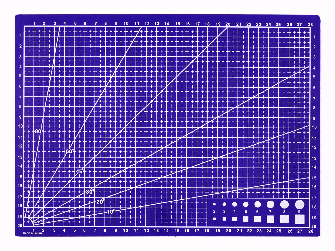 Řezná podložka modrá A4 30x22cm