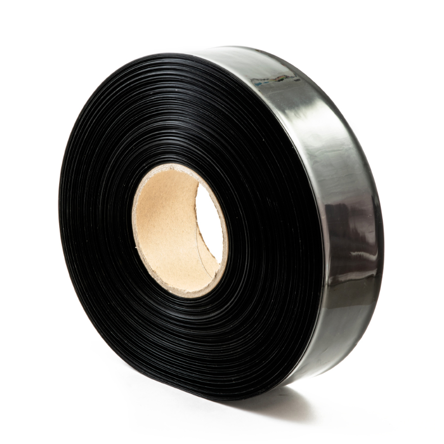 Černá smrštovací PVC fólie 2:1 šíře 57,5mm, průměr 35mm