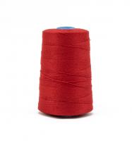 Průmyslová červená polyesterová (PES) šicí nit pro pytlovačky 800m