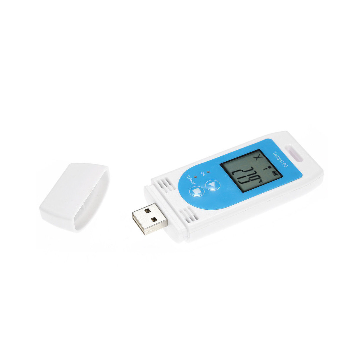 USB DataLoger TempU03 pro měření teploty a vlhkosti s displejem