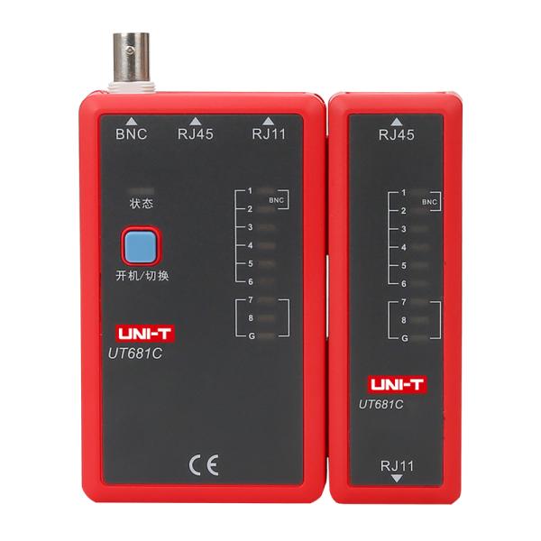 Tester kabelu UNI-T UT681C (RJ45, RJ11, BNC)