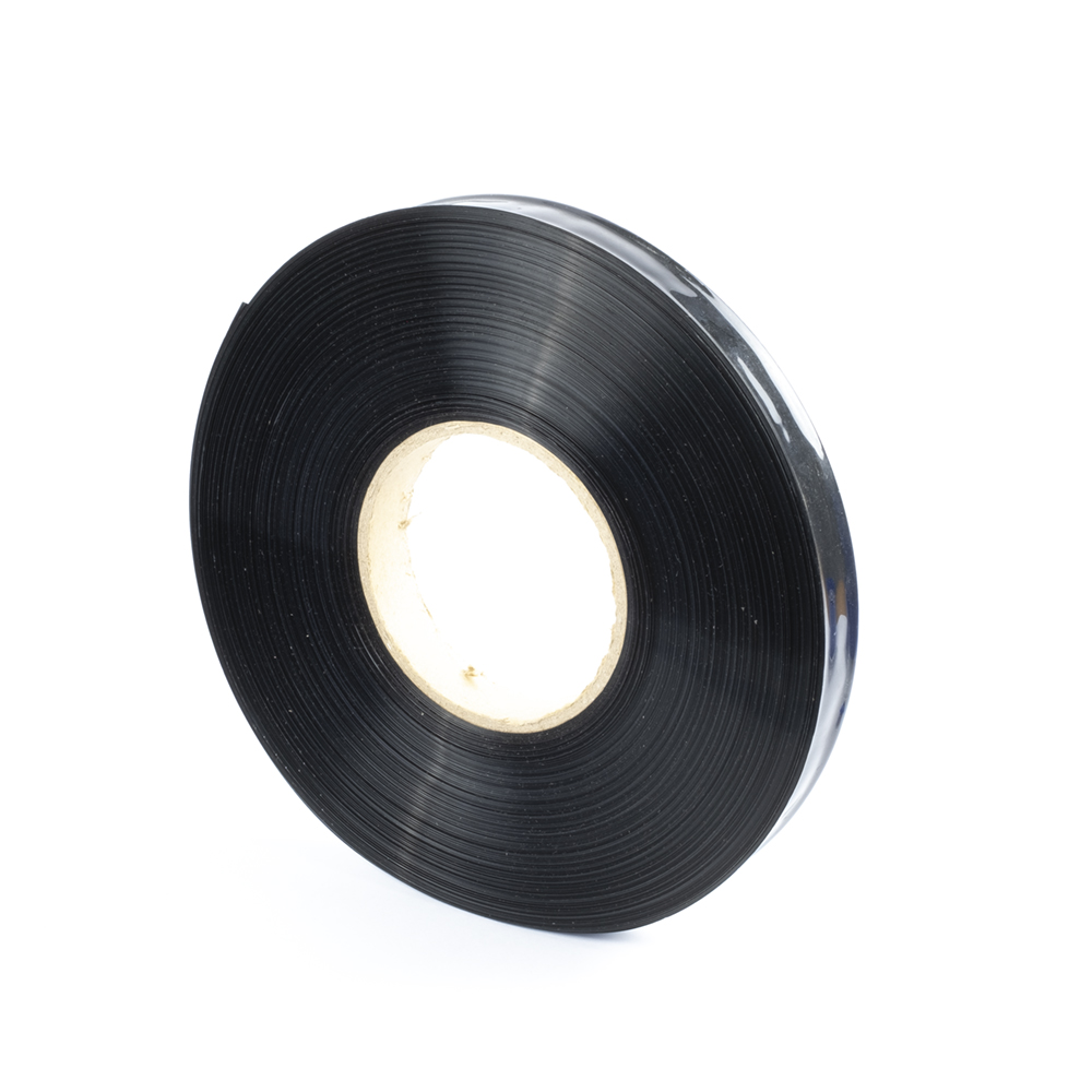 Černá smršťovací PVC fólie 2:1 šíře 25mm, průměr 15mm
