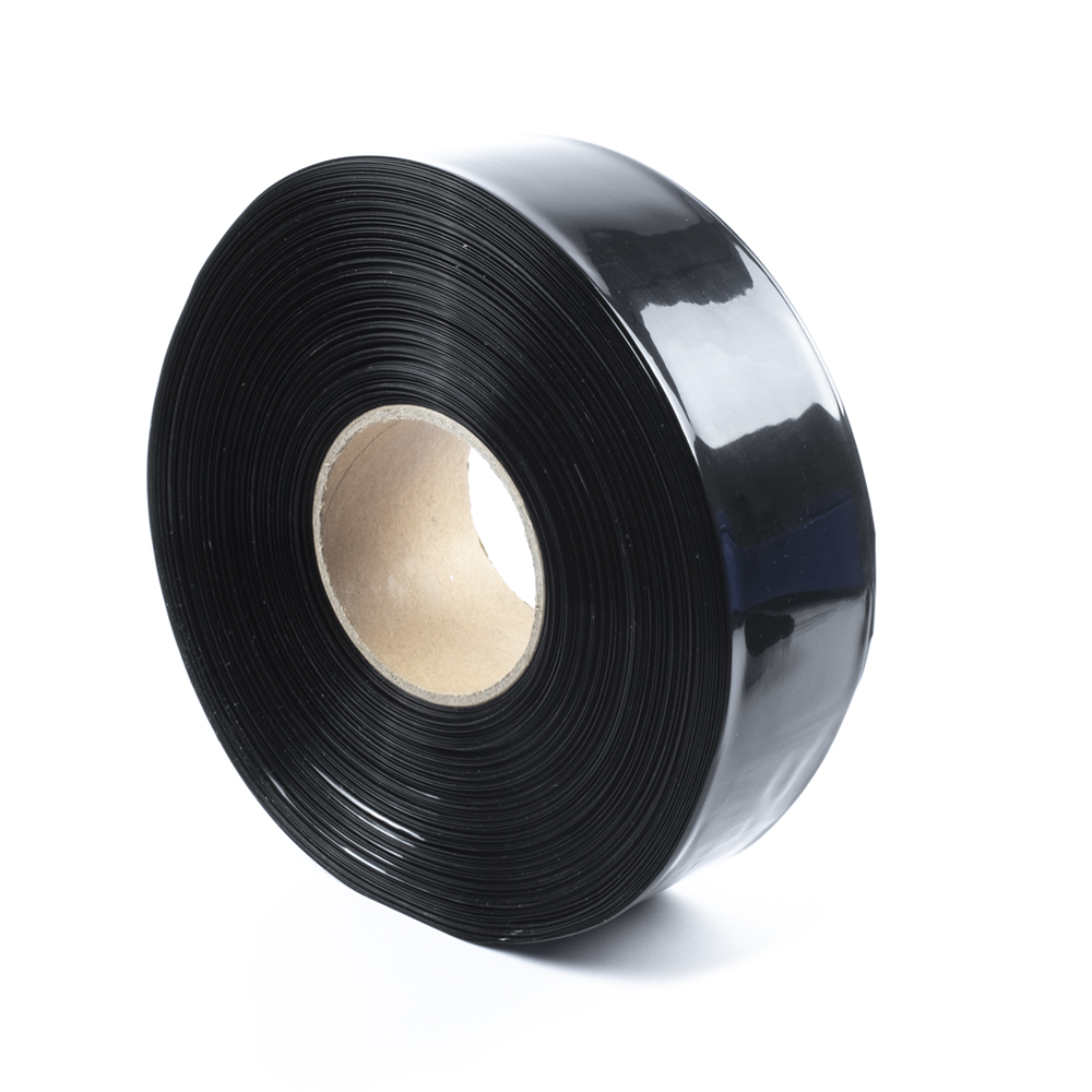 Černá smršťovací PVC fólie 2:1 šíře 60mm, průměr 36mm
