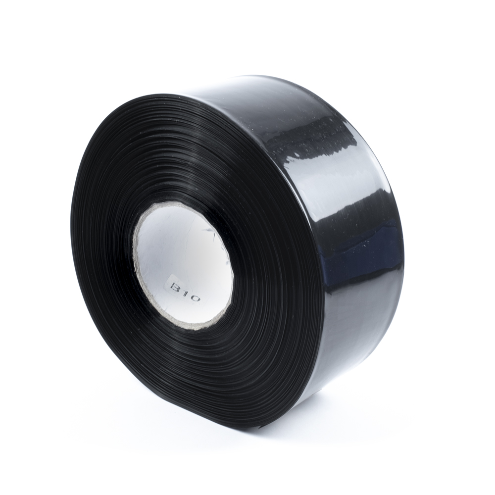Černá smršťovací PVC fólie 2:1 šíře 70mm, průměr 42mm