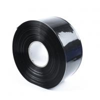 Černá smršťovací PVC fólie 2:1 šíře 80mm, průměr 49mm