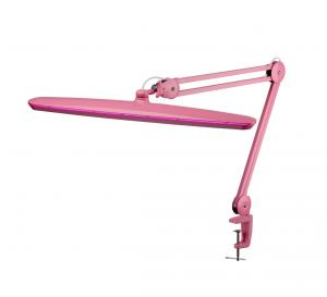 Růžová stolní kosmetická lampa LED - IB-9503 s regulací jasu