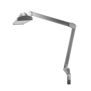 Stříbrná stmívatelná pracovní LED lampa IB-9507 3500lm, 3000-6000K s dotykovým ovládáním