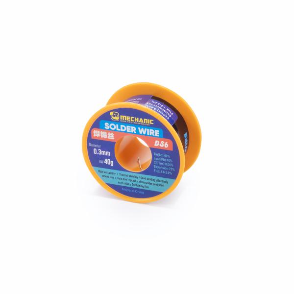 Trubičkový cín 0.3mm Sn60Pb40 40g