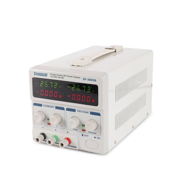 ZF-3005D Symetrický laboratorní zdroj 30V / 5A (CV/CC)