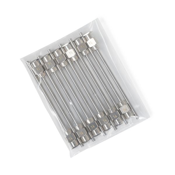 Nerezové dávkovací jehly 14G 2" set 12ks