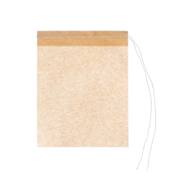 Jednorázové papírové filtrační sáčky na čaj a kávu 6x8cm - 100ks