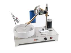 Fazetovací bruska GM-120 s diamantovým kotoučem, regulací otáček a indexací