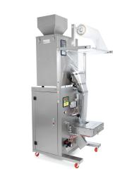 Pneumatický vertikální balicí stroj XT500 s dávkovačem sypkých materiálů a balením do ochranné atmosféry (MAP) 10–500g