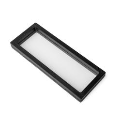 3D plovoucí rámeček černý 9x23x2 cm