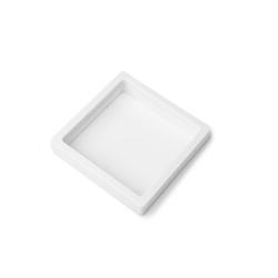 Prezentační membránový 3D rámeček bílý 11x11x2 cm