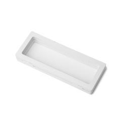 3D Rámeček na mince a šperky bílý 7x18x2 cm