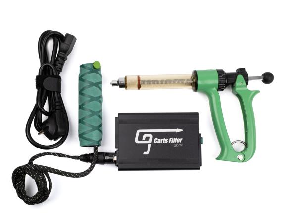 Plnicí pistole Luer Lock s ohřevem pro cartridge a viskózní kapaliny