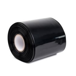 Černá smršťovací PVC fólie 2:1 šíře 210mm, průměr 133mm