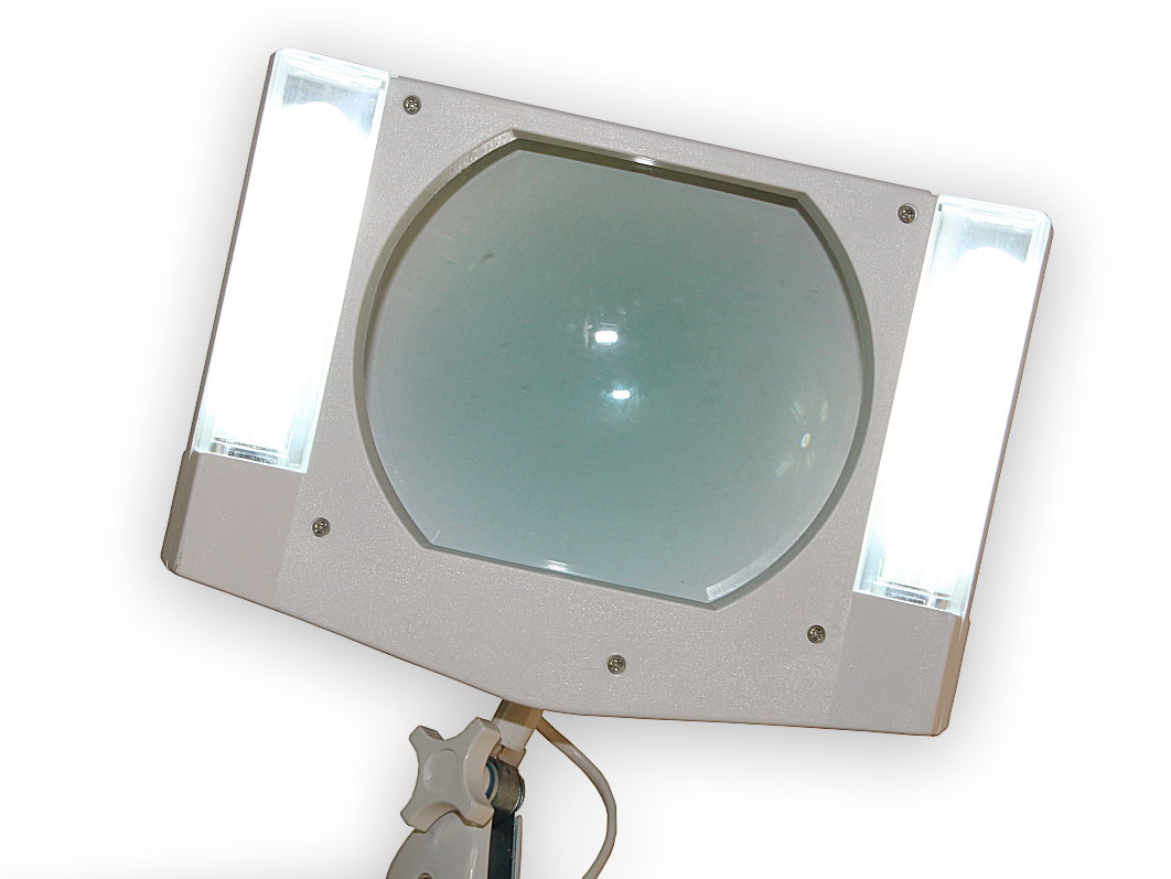 Stolní lupa s osvětlením typ Giga zvětšení 8D