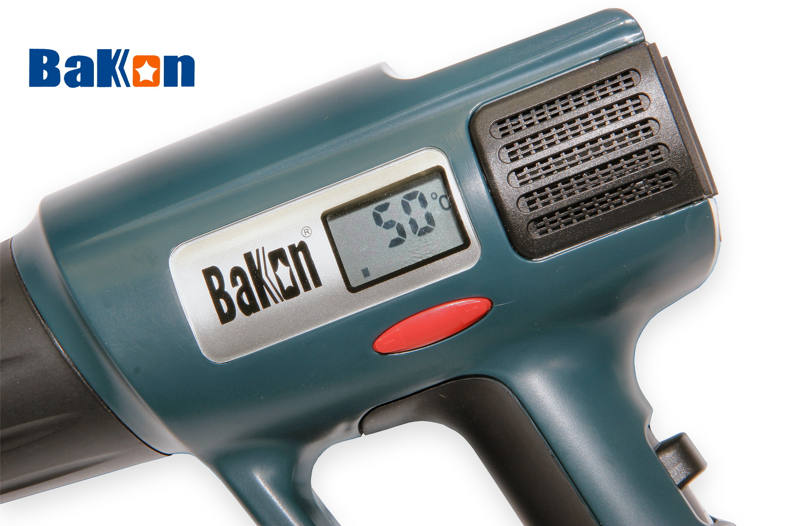 Ruční horkovzdušná pistole s displejem Bakon BK8020 LCD