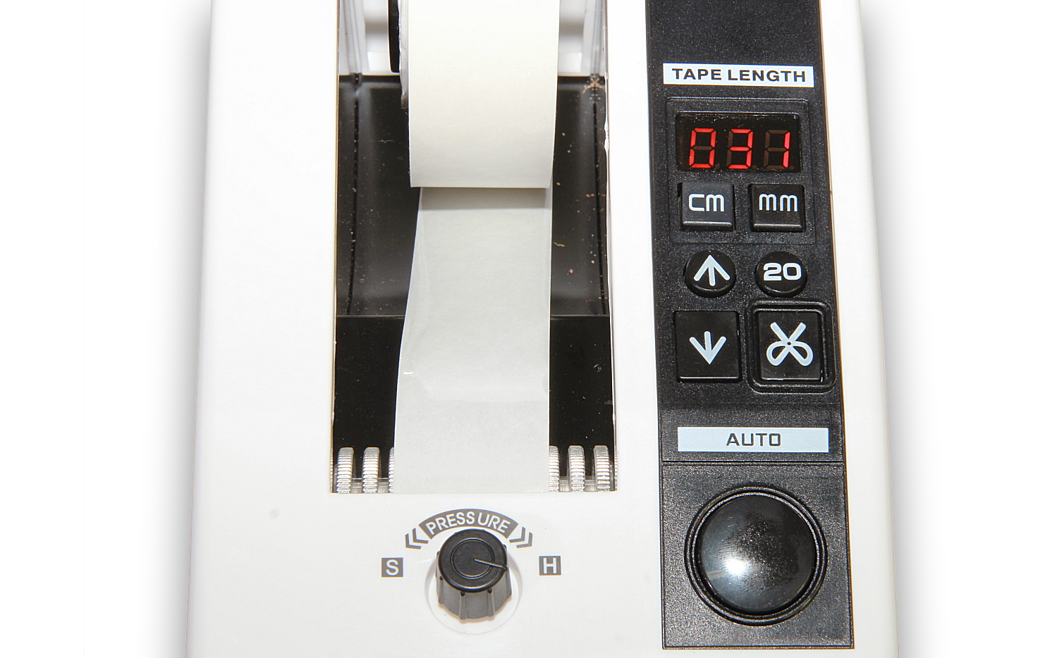 Automatický dávkovač lepící pásky - odvíječ a podavač lepící pásky typ M-1000