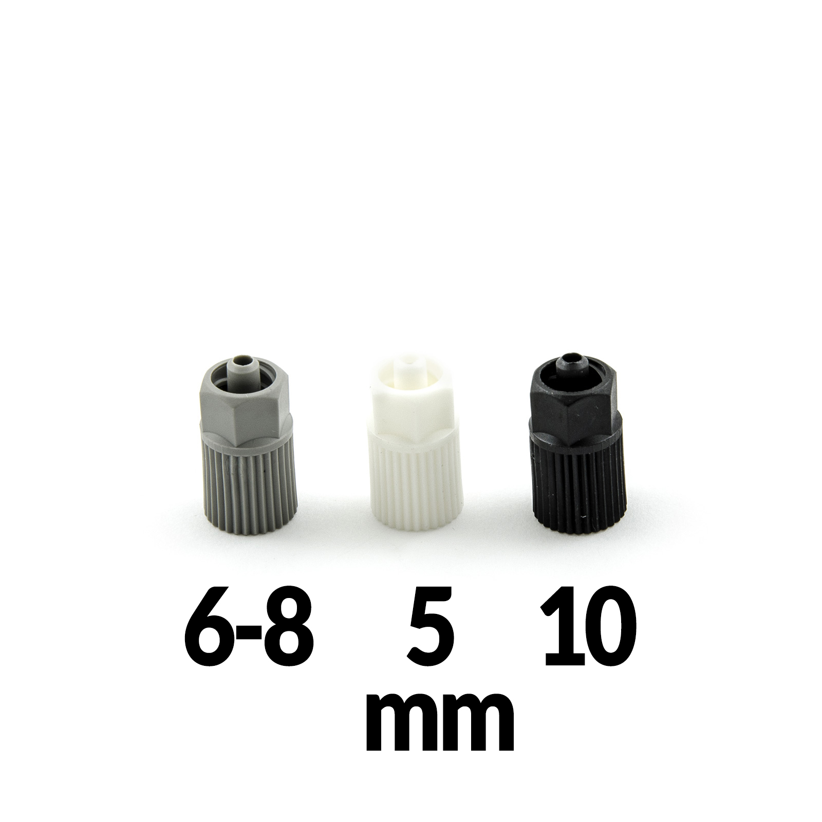 Redukce pro mixéry 6 a 8mm k připojení dávkovacích jehel luer lock
