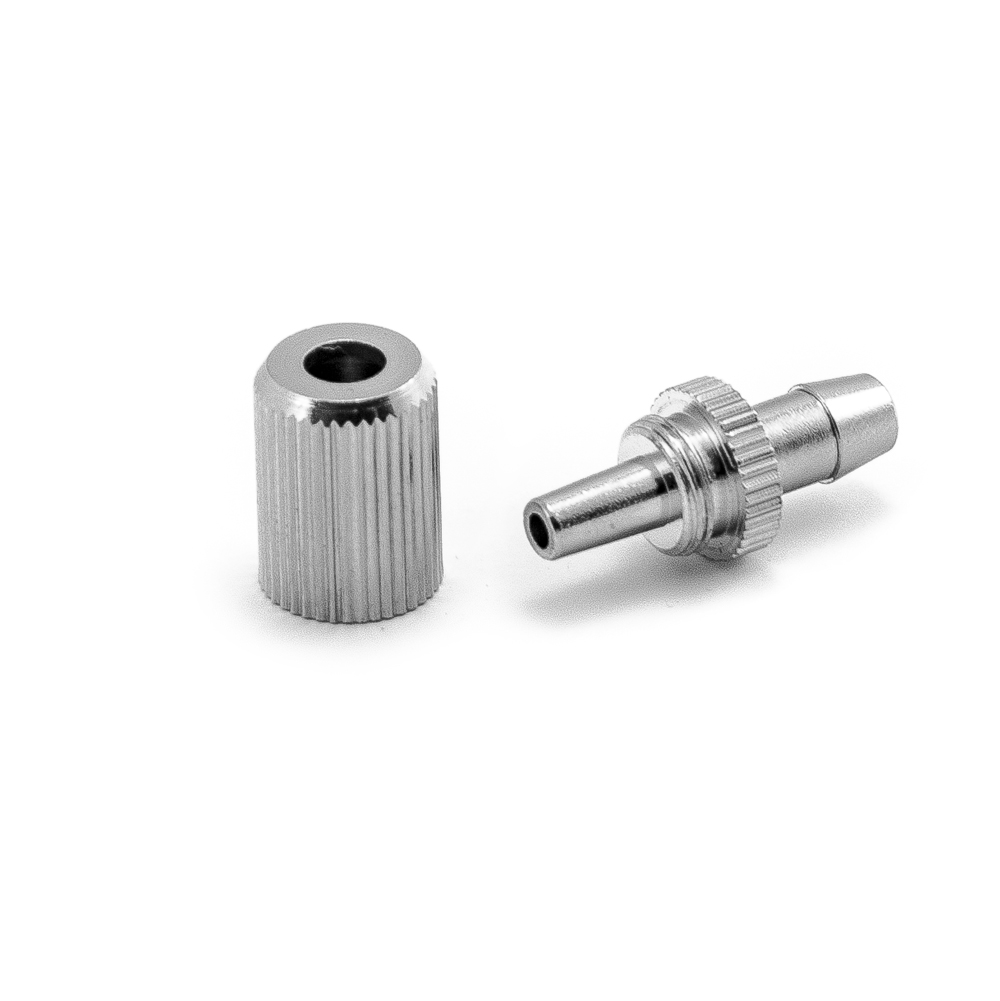 Konektor pro pevné připojení jehly s hadičkou s vnitřím průměrem 6mm Luer Slip