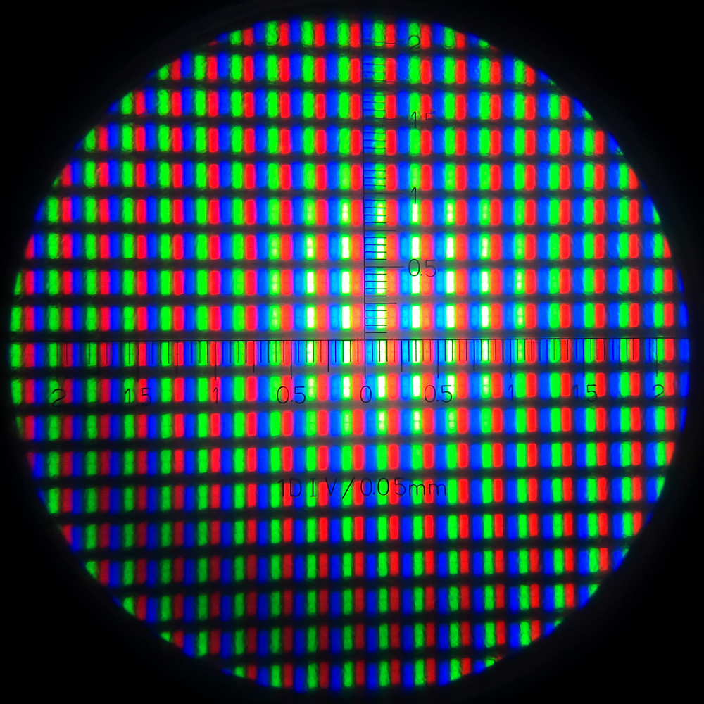Přenosný mikroskop 40x zoom pro měření