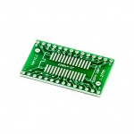 PCB redukce z SOP4-28 1.27mm, SSOP4-28 0.65mm na DIP 2.54mm