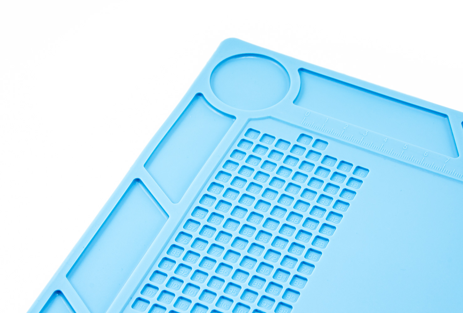 Silikonová podložka pro servis mobilních telefonů a tabletů 35x25cm